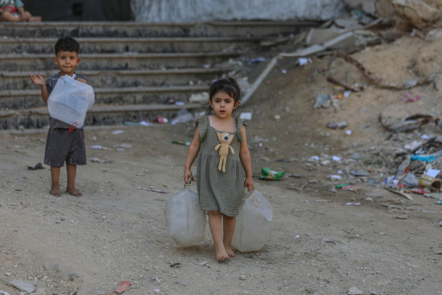 Bambini a Gaza