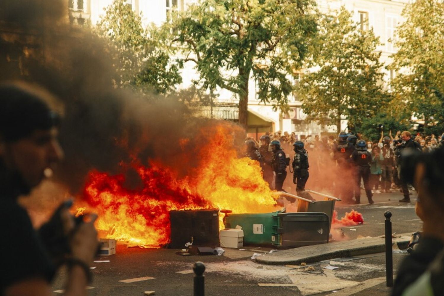 Francia scontri