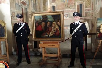 Il ritrovamento dei dipinti trafugati