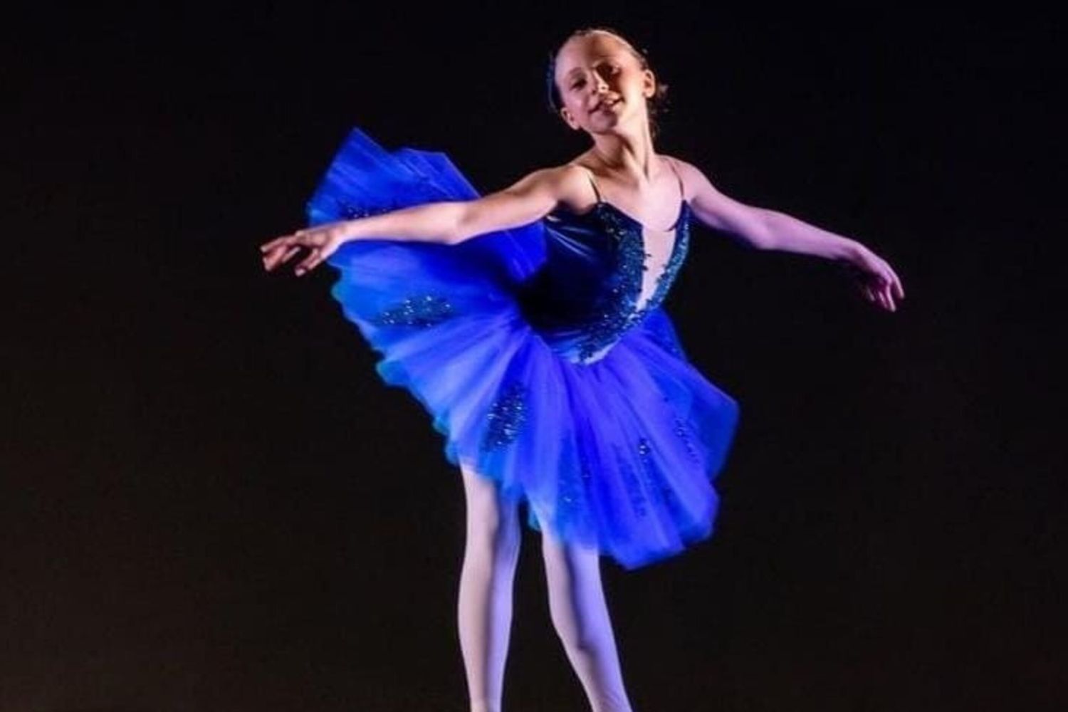 La ballerina Chiara Guida, 16 anni di Palermo