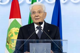 Il presidente della Repubblica Sergio Mattarella