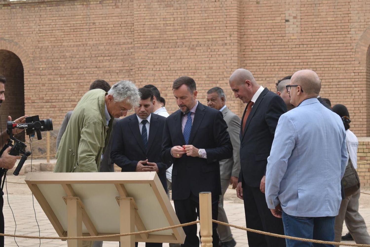 Irak: inauguration du premier secteur du parc archéologique d'Aqar Quf