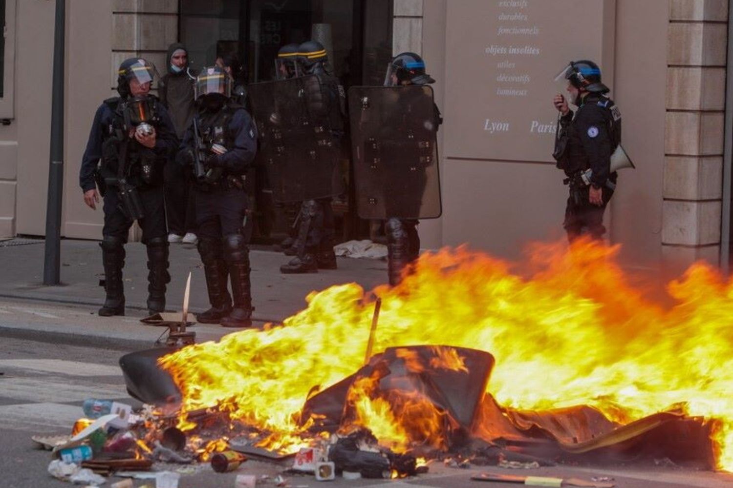 Proteste in Francia - immagine del 17 ottobre 2026