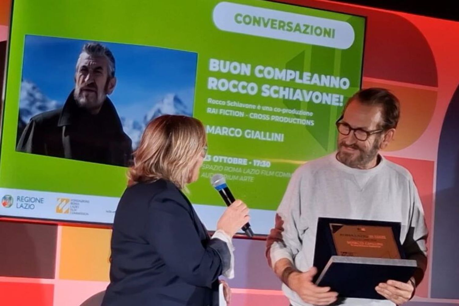 Marco Giallini alla Festa del Cinema di Roma