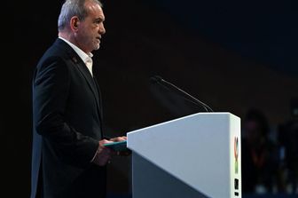 Il presidente iraniano, Masoud Pezeshkian