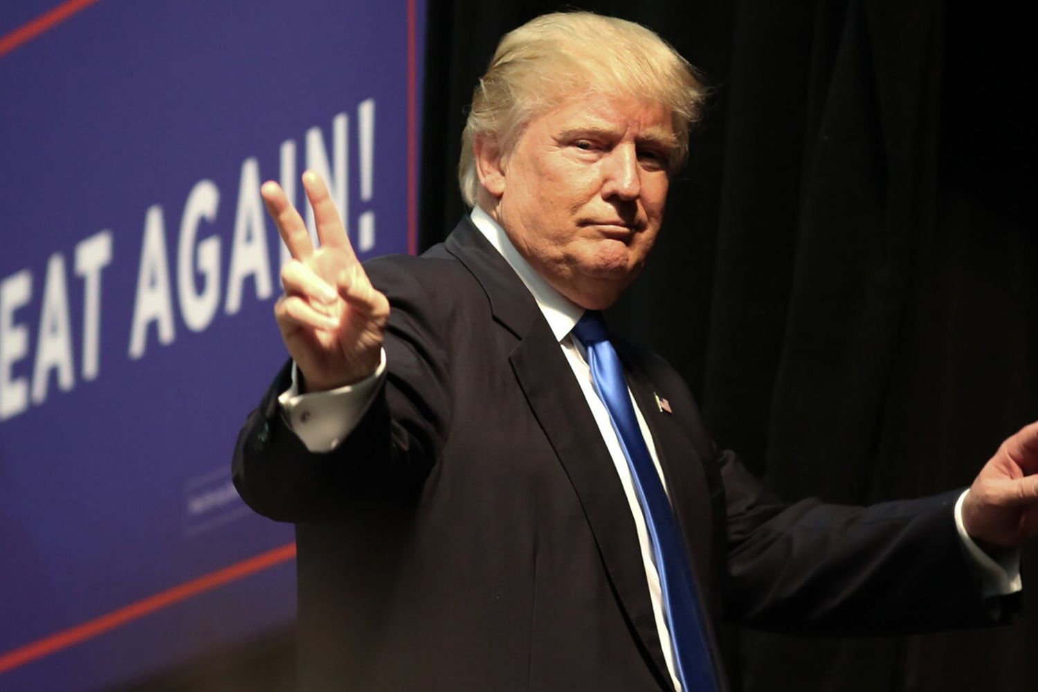 Il presidente Usa, Donald Trump