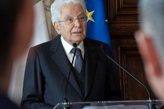 Il presidente della Repubblica Sergio Mattarella