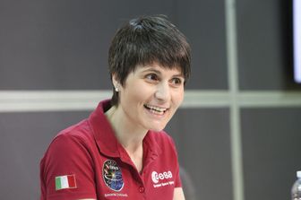 L'astronauta italiana Samantha Cristoforetti