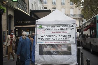 Test per il Covid 19 in Francia