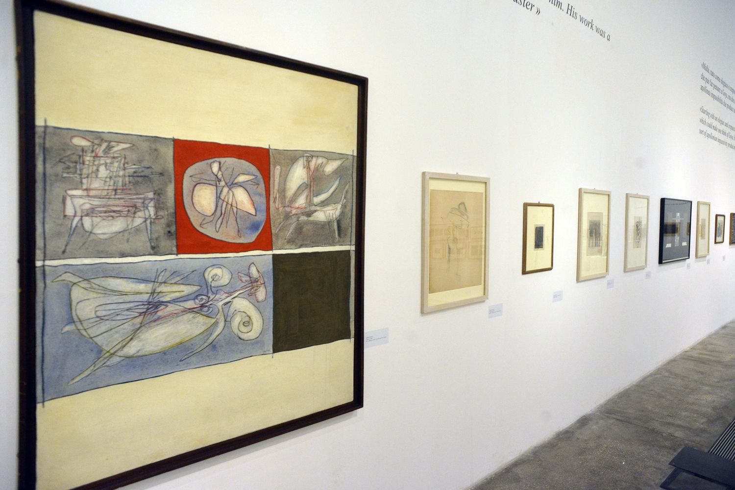 Un'opera di Achille Perilli