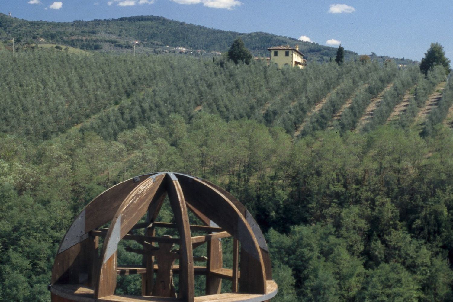 &nbsp;Vista dalla cittadina toscana Vinci