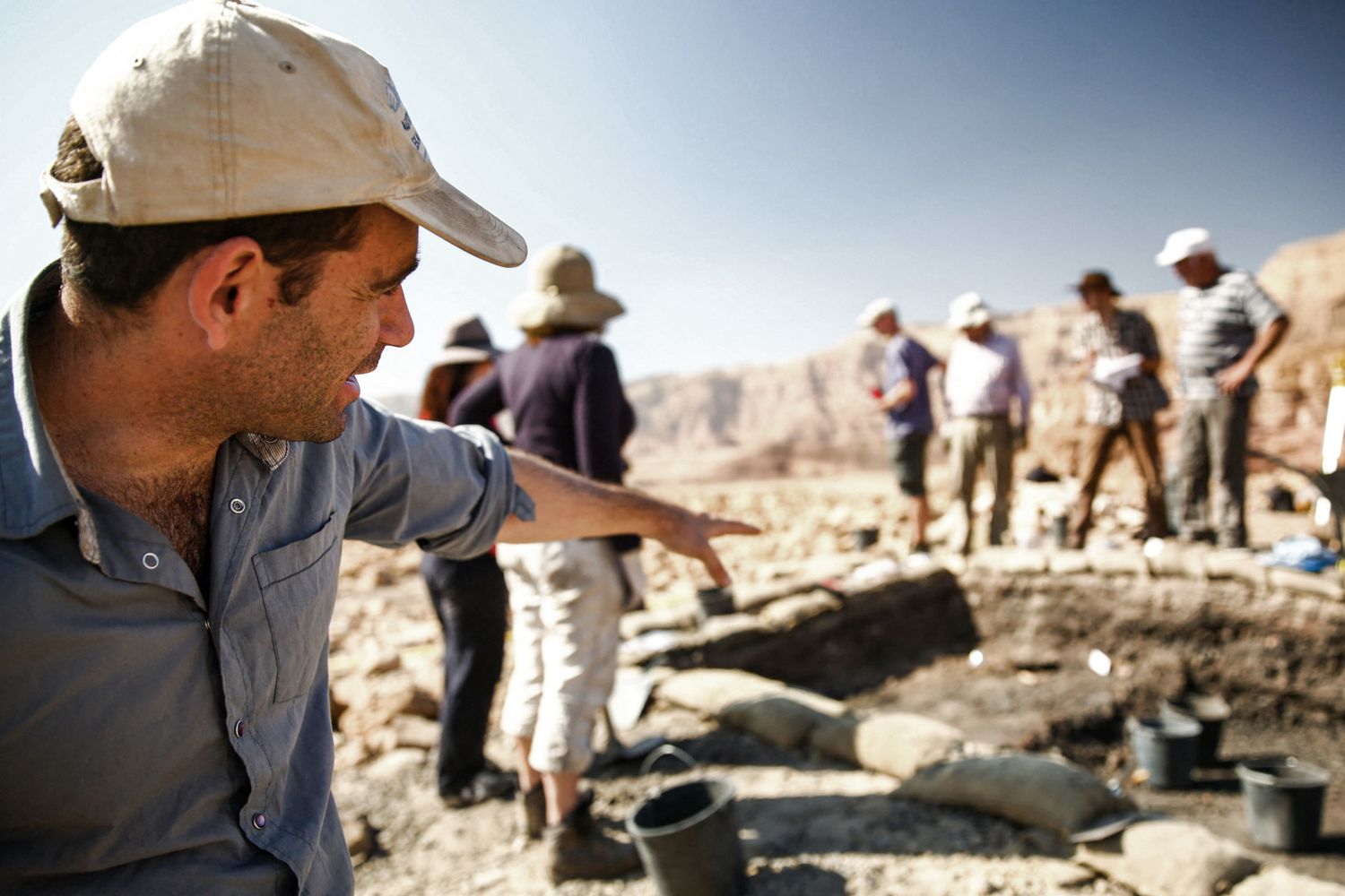 Scavi degli archeologi dell'Autorit&agrave; per le antichit&agrave; israeliane&nbsp;