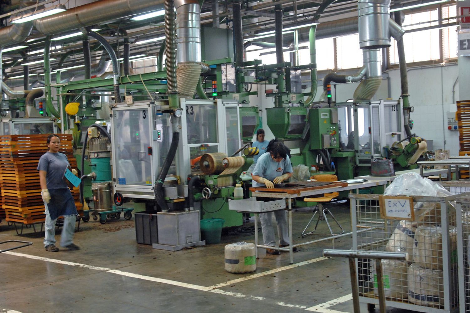 Uno stabilimento del manifatturiero&nbsp;