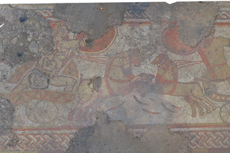 raro mosaico scene Iliade scoperto Regno Unito