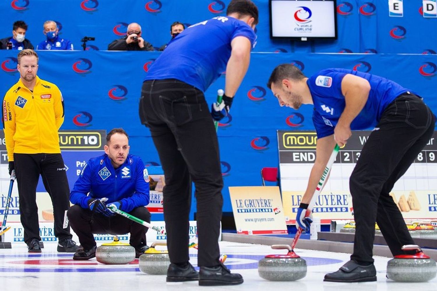 La nazionale Italiana di curling&nbsp;