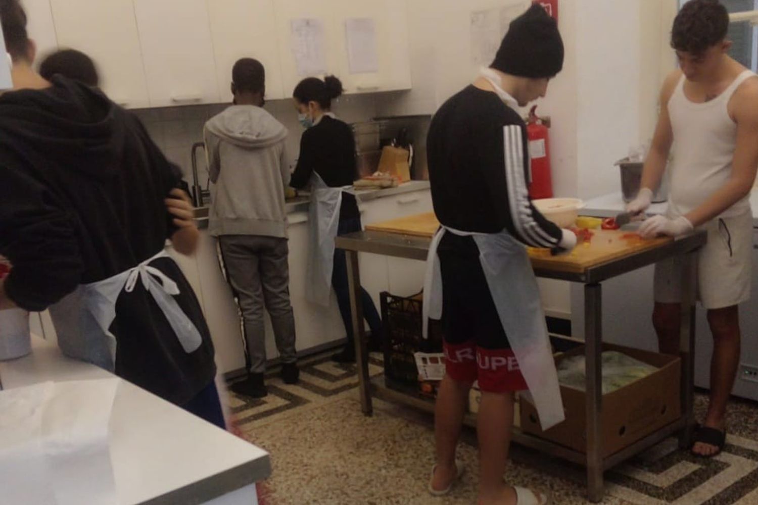 Giovanissimi migranti arrivati da soli in Italia e accolti al centro Galata di Genova