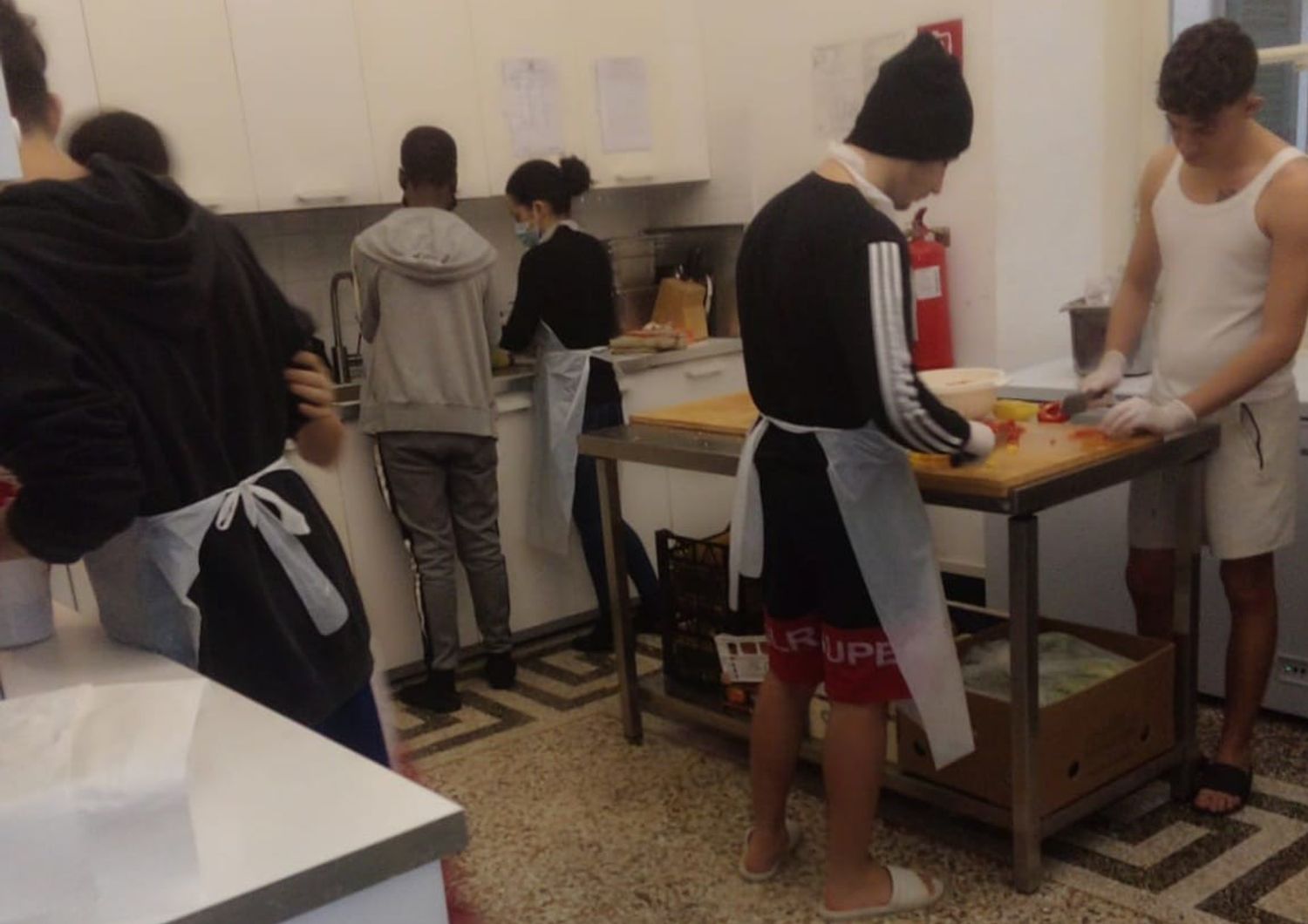Giovanissimi migranti arrivati da soli in Italia e accolti al centro Galata di Genova