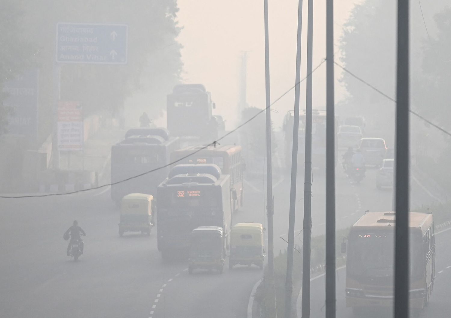 Smog in India