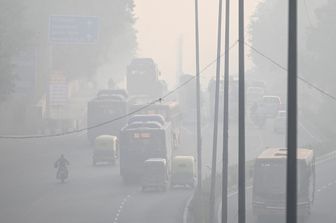 Smog in India