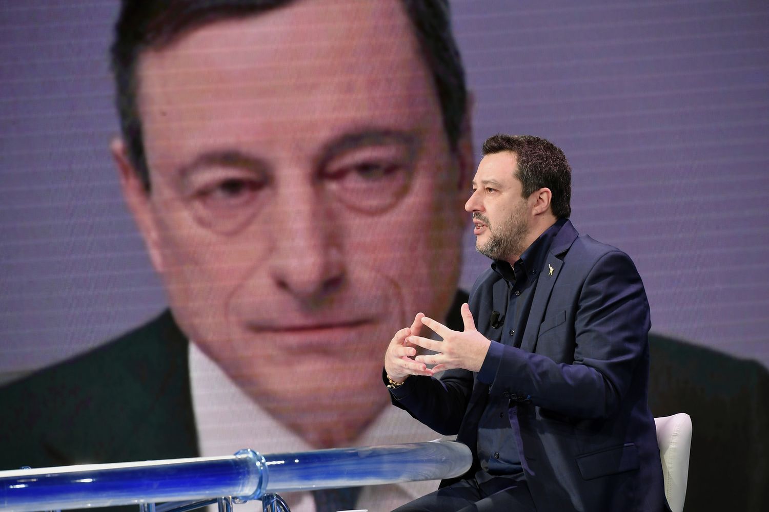 Mario Draghi, Matteo Salvini