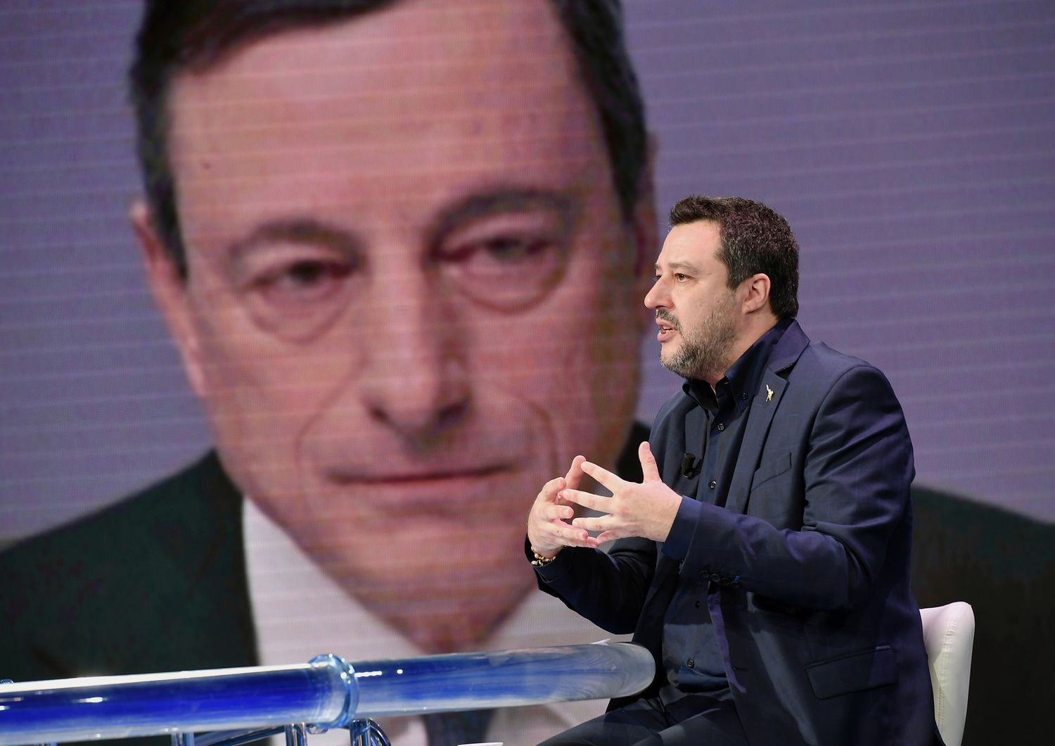 Mario Draghi, Matteo Salvini