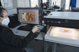 Una banconota di 10 euro&nbsp;