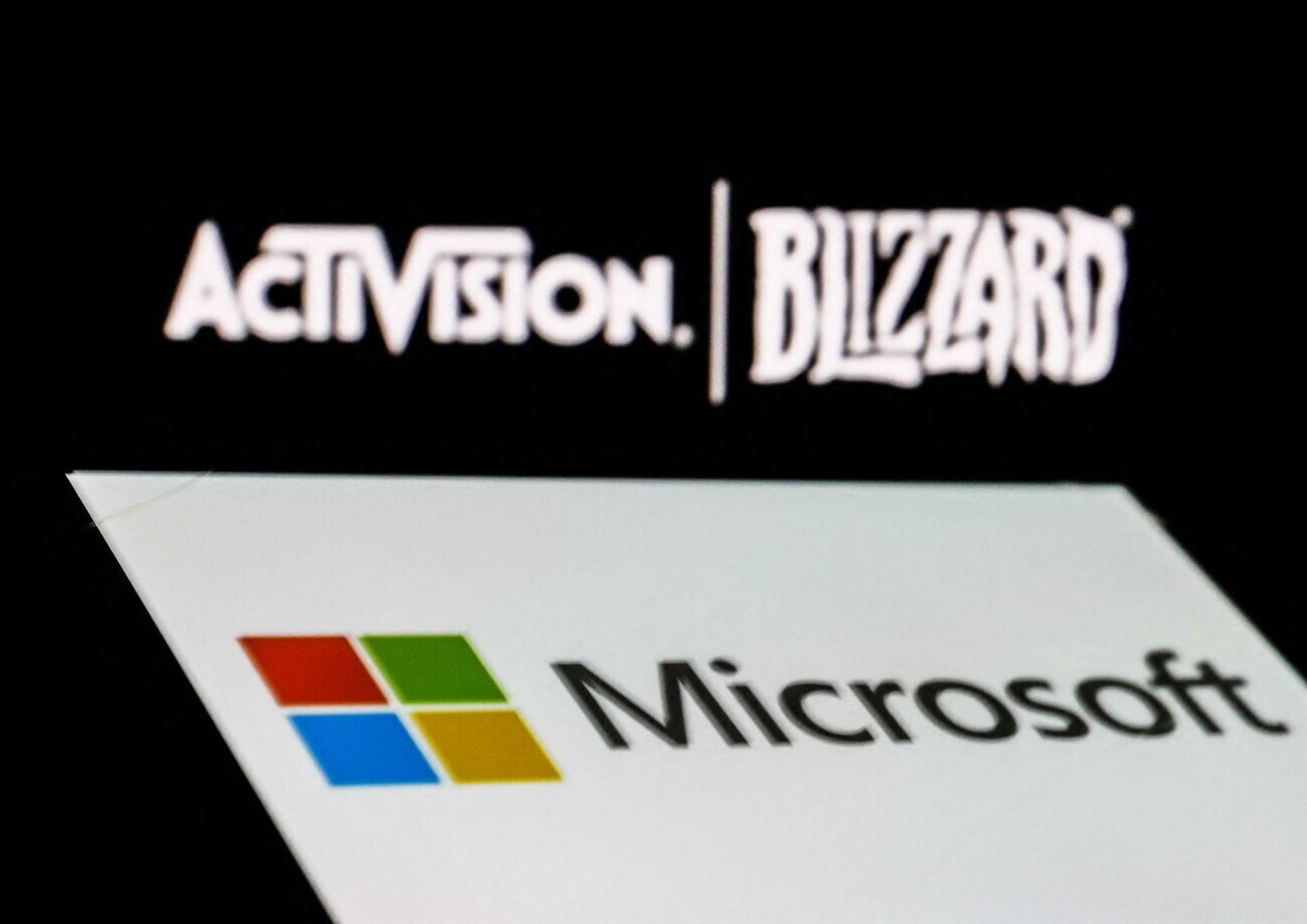 Loghi Microsoft e Activision&nbsp;