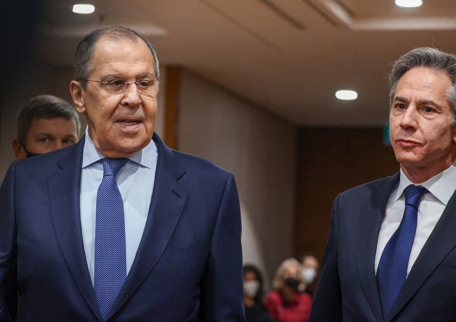 Sergei Lavrov e Antony Blinken