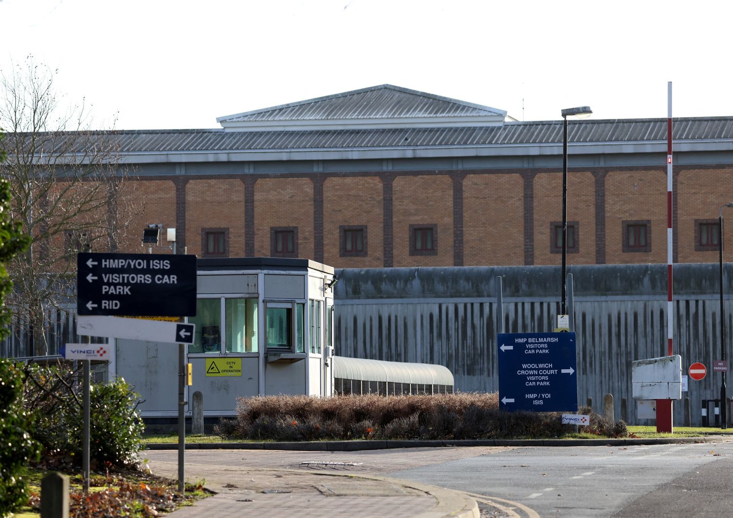 Il carcere di&nbsp;Belmarsh dove &egrave; detenuto Julian Assange
