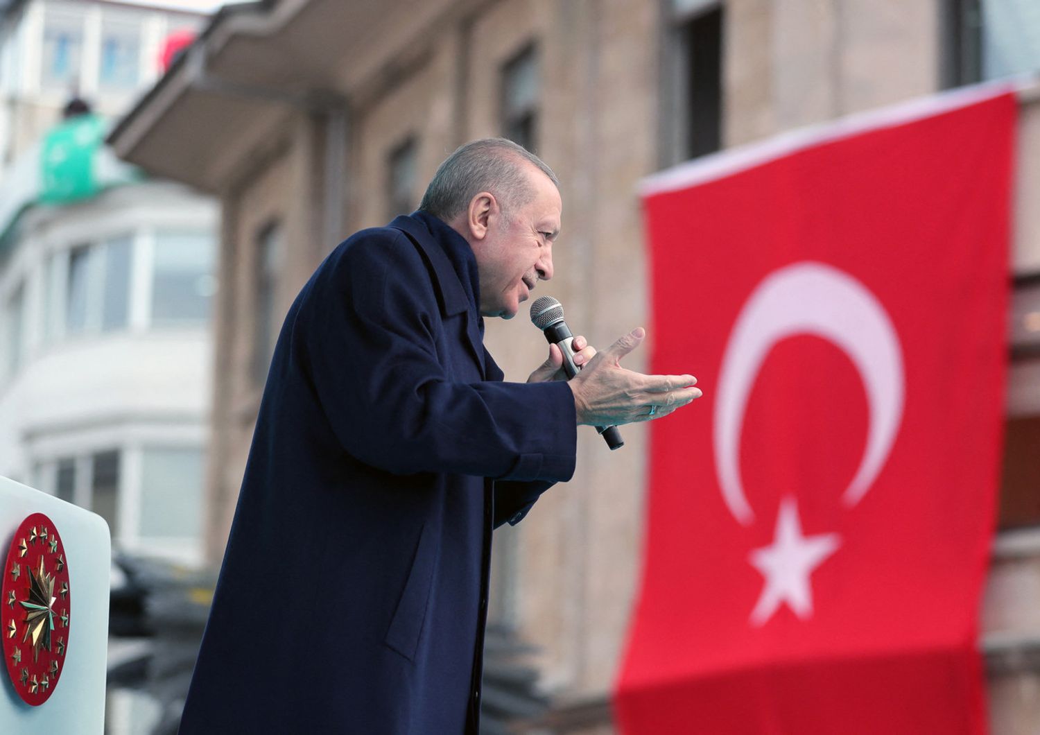 Il presidente della Turchia Recep Tayyip Erdogan