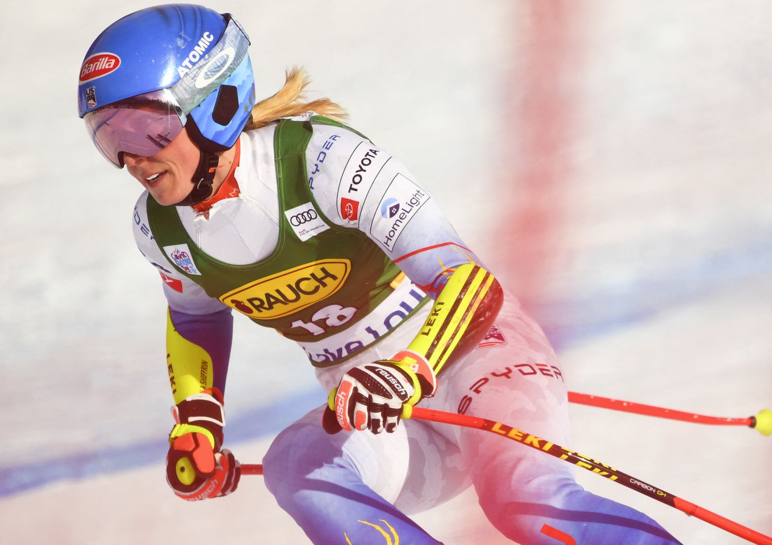 La sciatrice Usa Mikaela Shiffrin &nbsp;