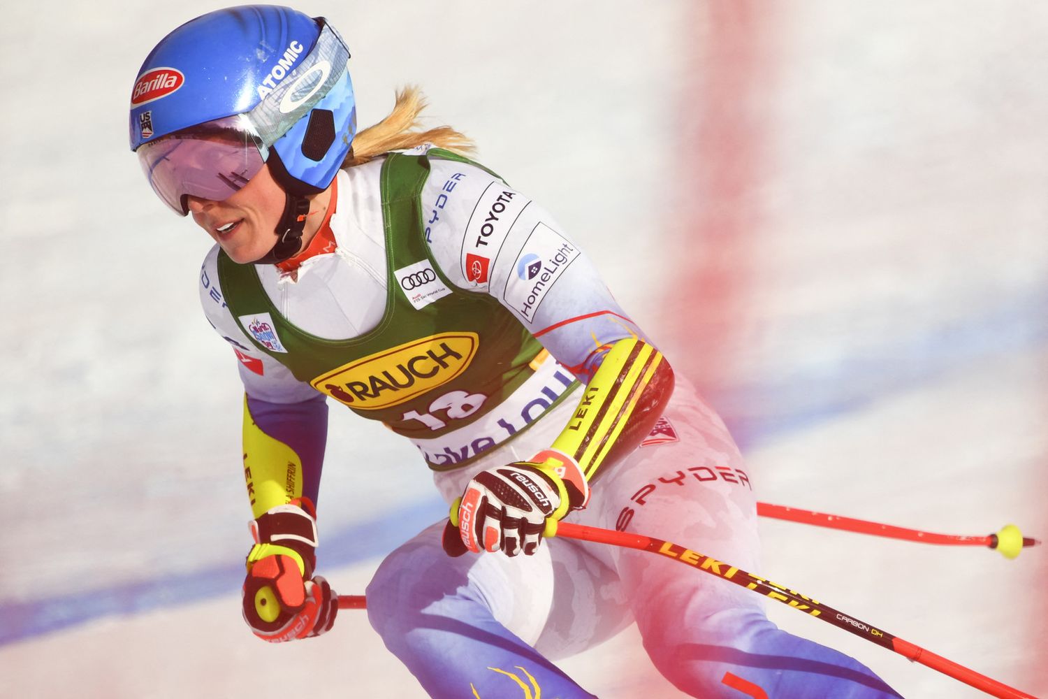 La sciatrice Usa Mikaela Shiffrin &nbsp;