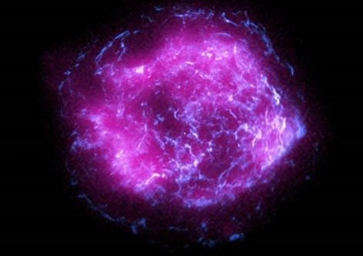 Cassiopea A, un oggetto celeste costituito dai resti di una stella esplosa nel XVII secolo&nbsp;