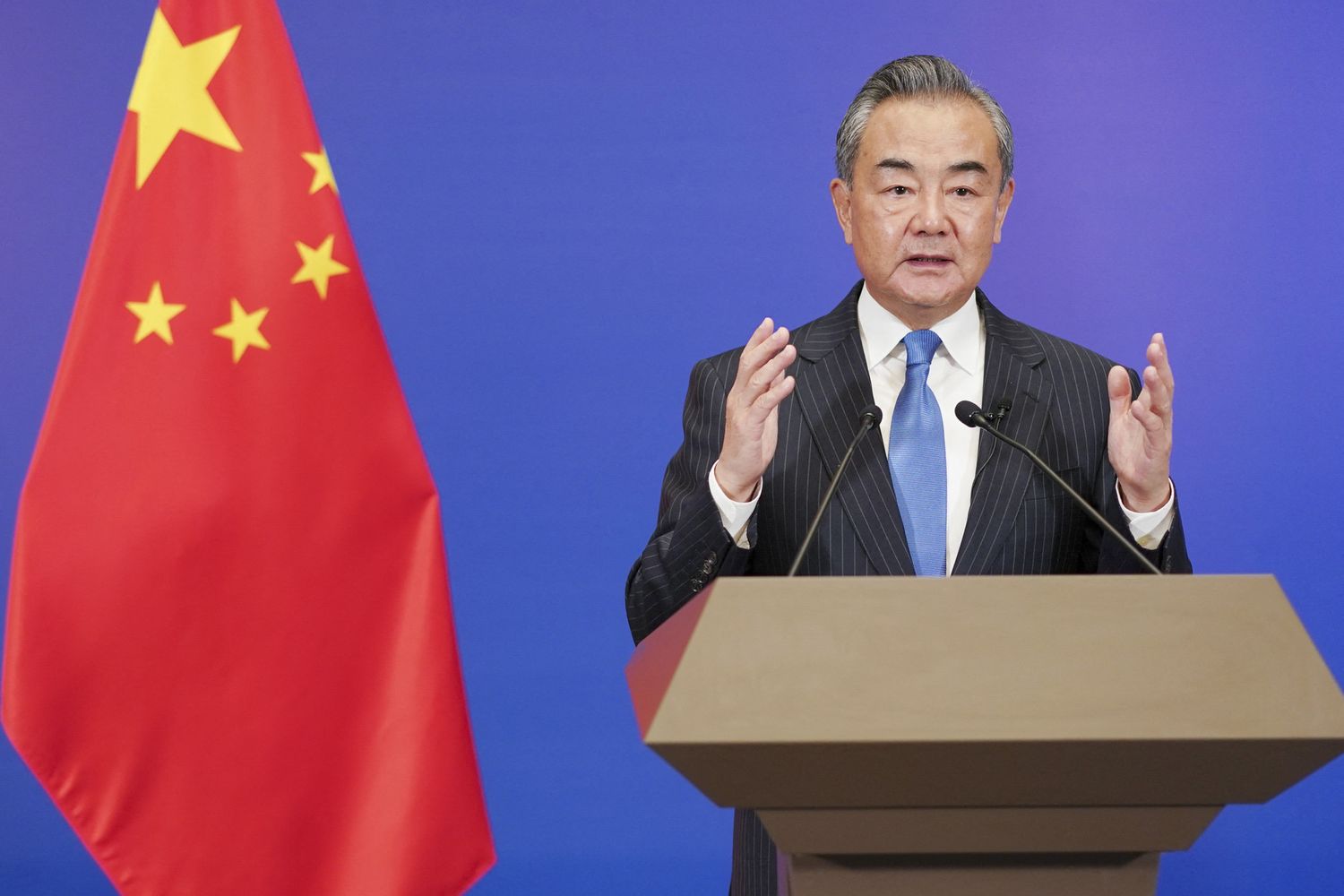 Il ministro degli esteri cinese Wang Yi&nbsp;