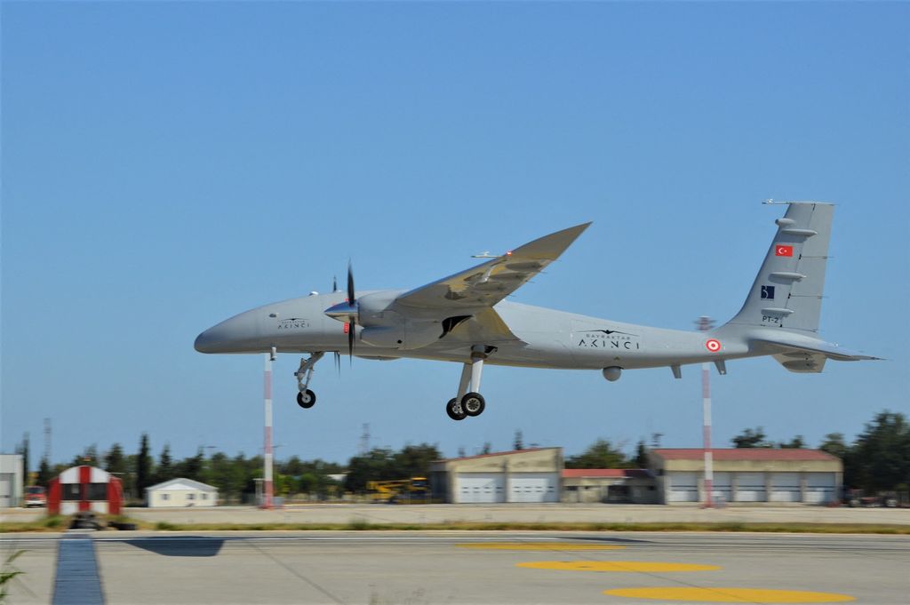 Drone da combattimento turco&nbsp;Akinci