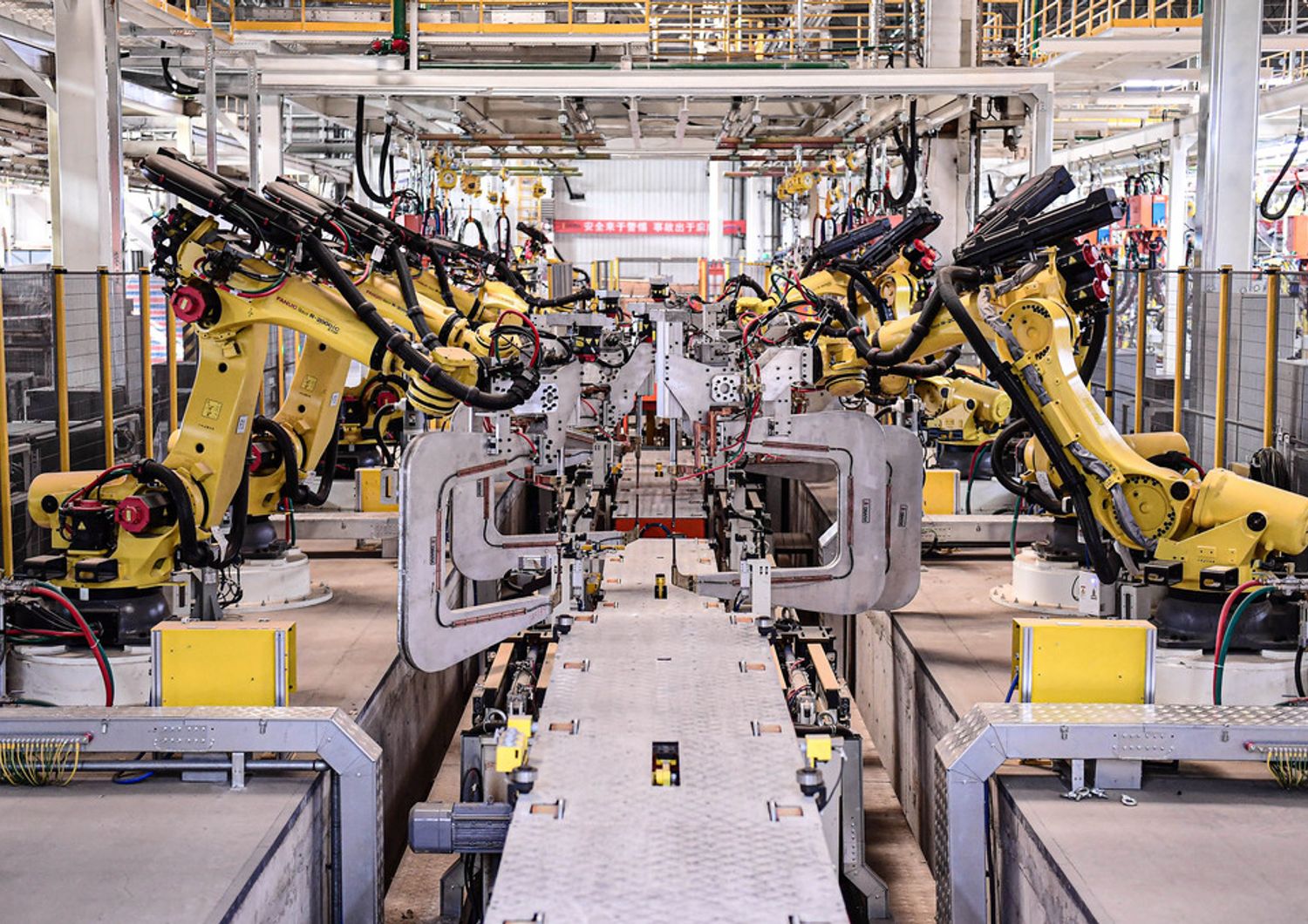 Robot impiegati nell'industria