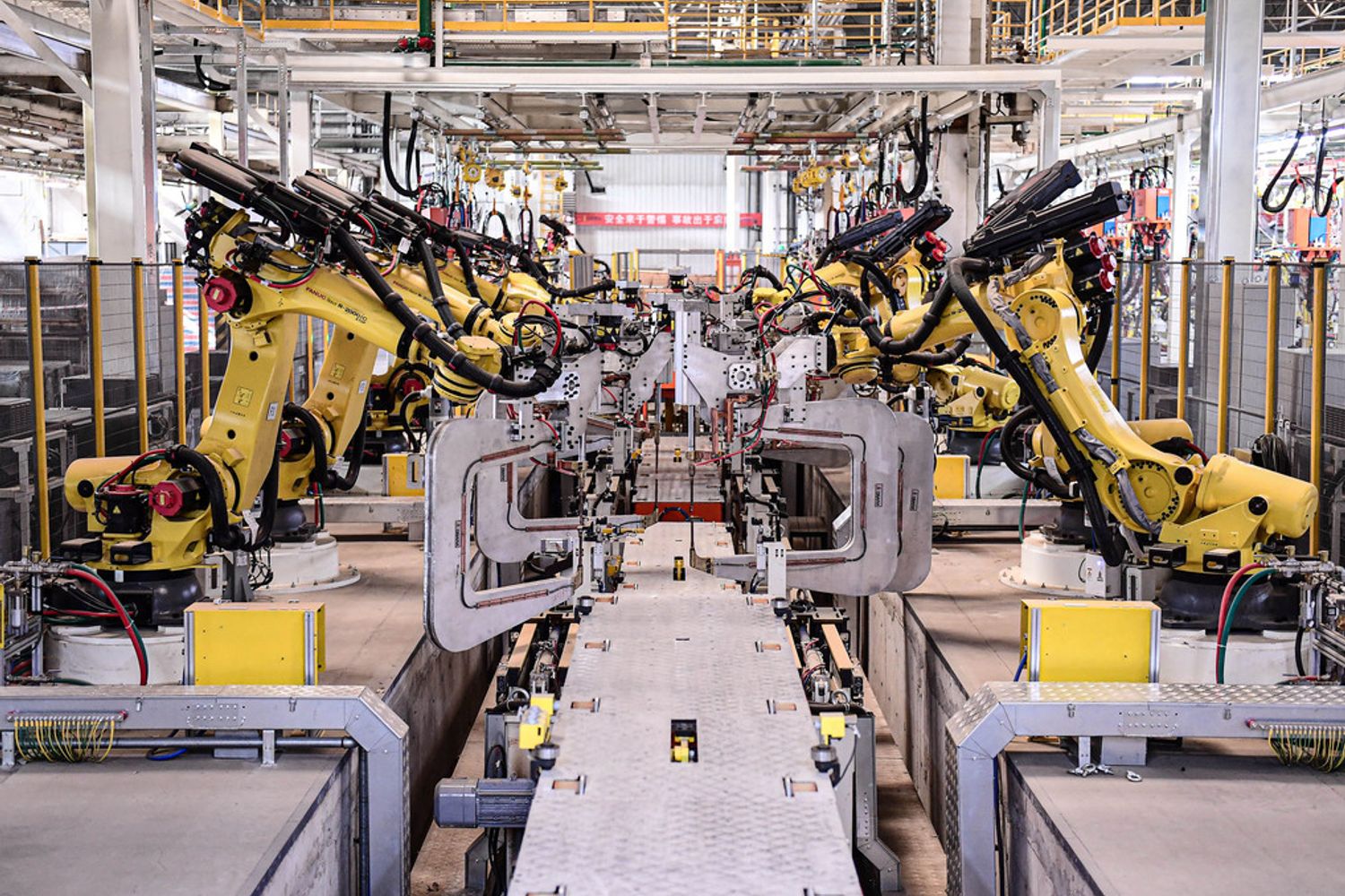Robot impiegati nell'industria