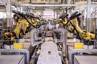 Robot impiegati nell'industria