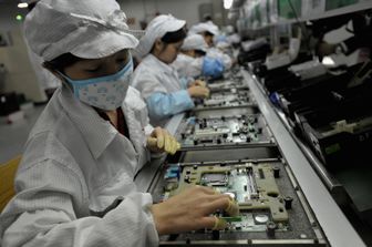 Stabilimento Foxconn di Shenzhen
