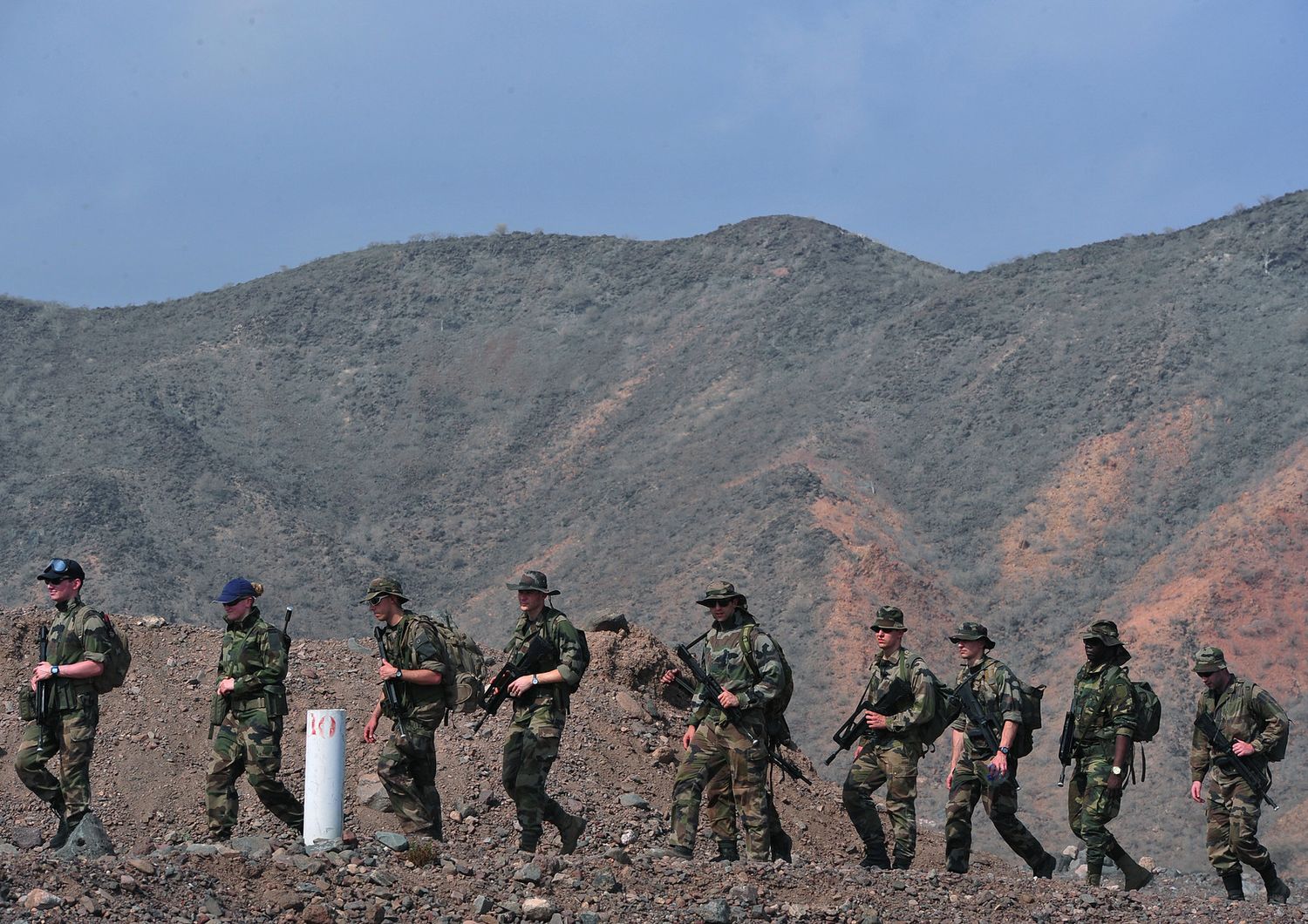 Soldati francesi a Gibuti, foto del 2016