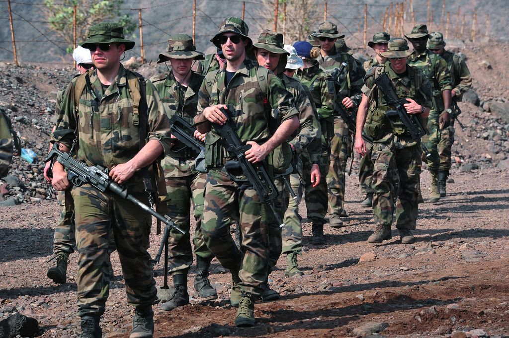 Soldati francesi a Gibuti, foto del 2016