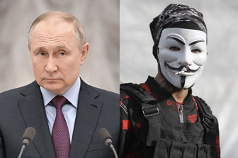 Putin, Anonymous musk