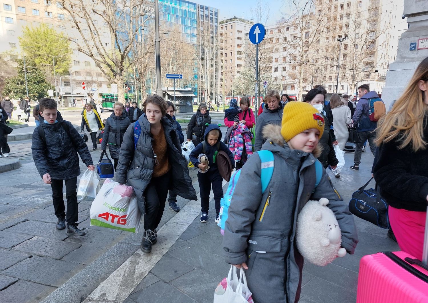 I profughi ucraini arrivati in Italia