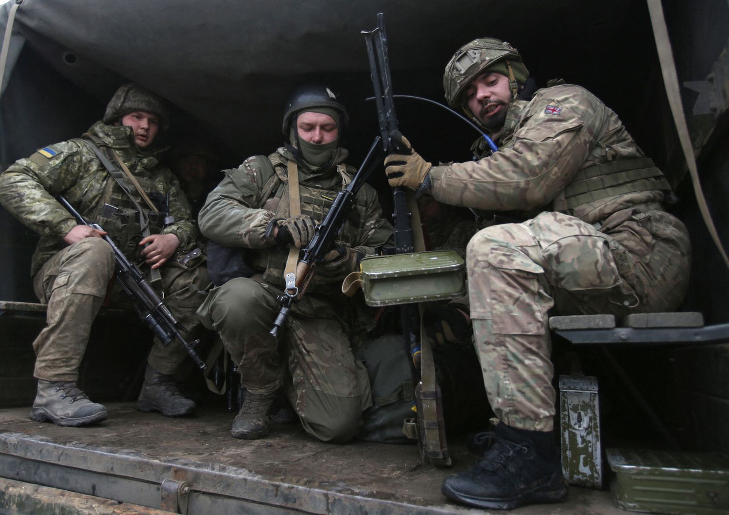 Militari ucraini a&nbsp;Luhansk