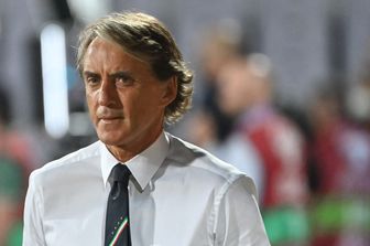 Il ct della nazionale Roberto Mancini