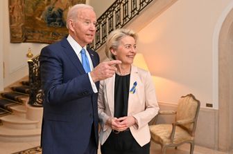 Joe Biden e Ursula von der Leyen