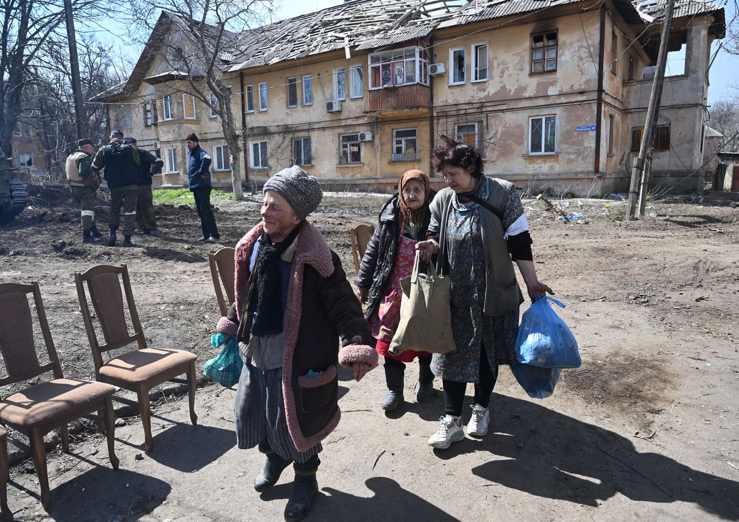 L'evacuazione di Mariupol