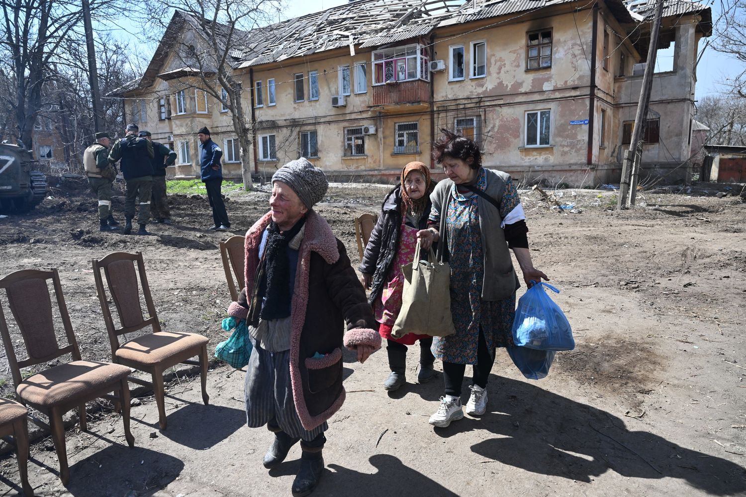 L'evacuazione di Mariupol