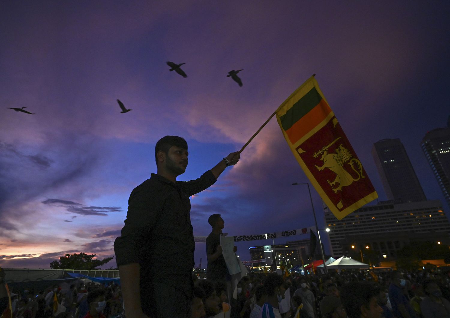 Proteste in Sri Lanka