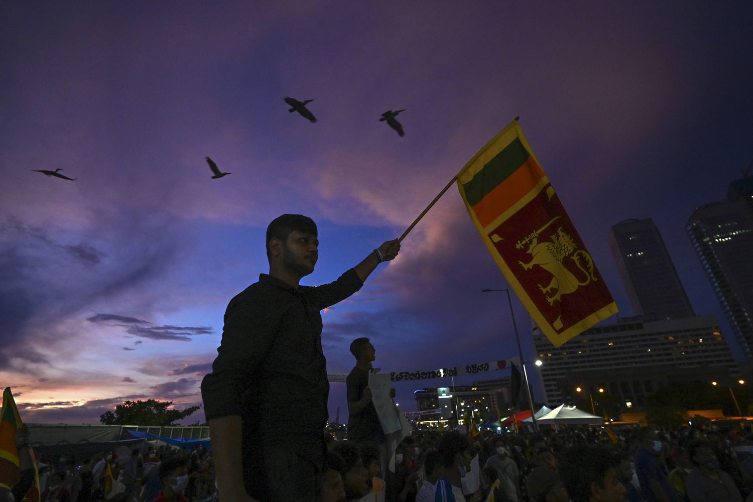 Proteste in Sri Lanka